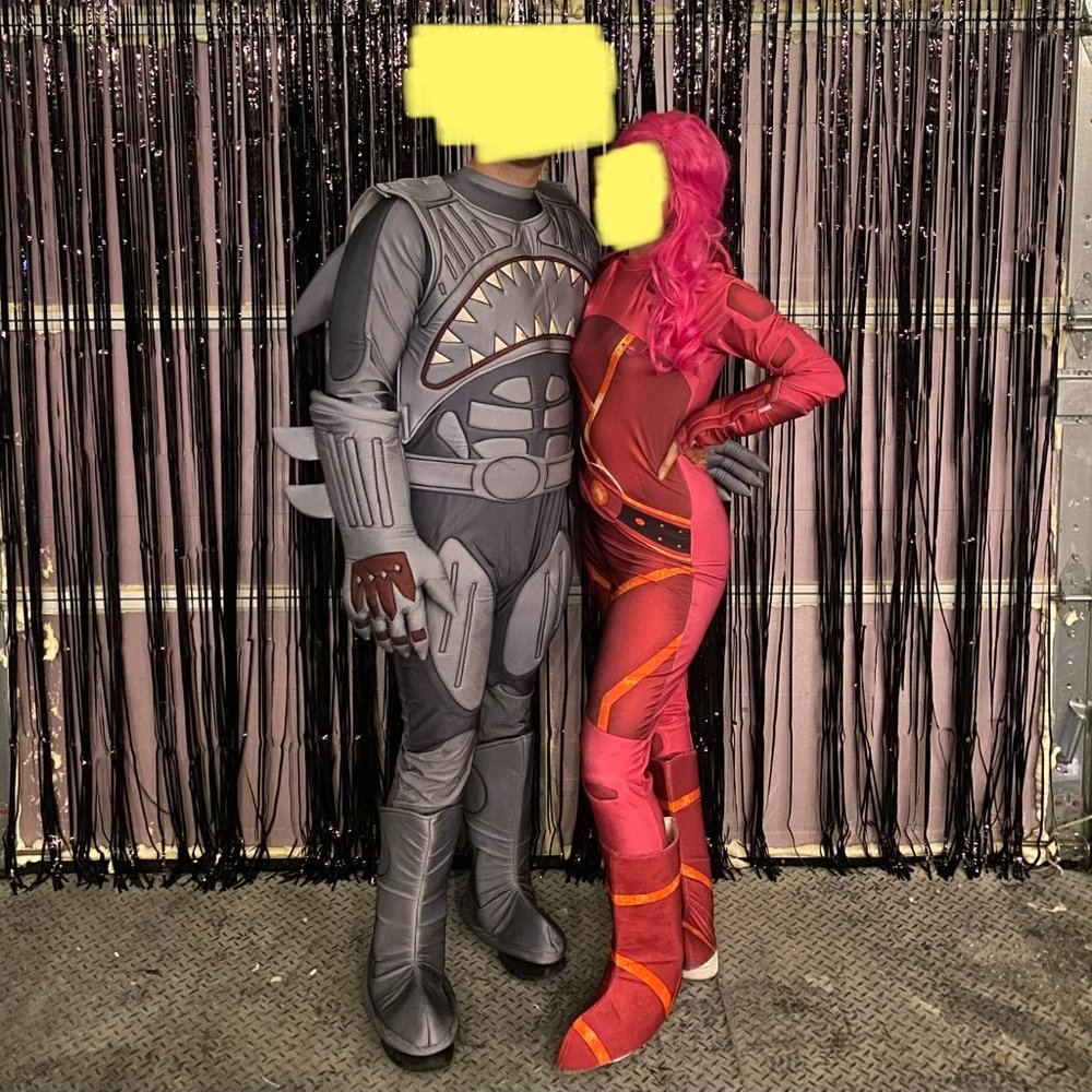 SHARKBOY/LAVAGIRL costumes